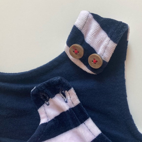 Jasper Conran Junior J velour overalls, size 3-6 months - Picture 5 of 11